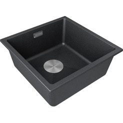 Кухонная мойка Paulmark IT-Granit Lumi 45 Uni LU45-BL (черный)