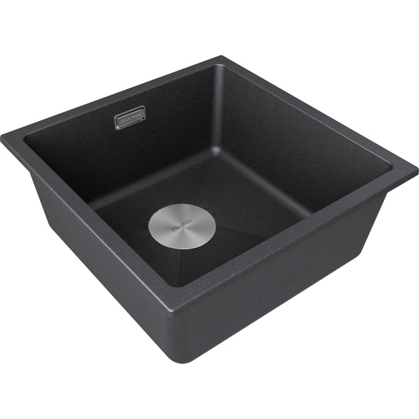 Кухонная мойка Paulmark IT-Granit Lumi 45 Uni LU45-BL (черный)
