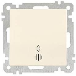 Переключатель на два направления с подсветкой Mutlusan 2100-416-0102 слоновая кость (21 серия)