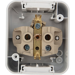 Розетка одноместная KRANZ Mini OG KR-78-0605