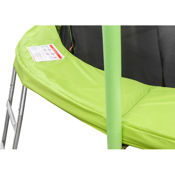 Батут Alpin 10 ft ATI-312 inside зеленый (с защитной сеткой и лестницей)