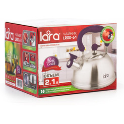 Чайник со свистком Lara LR00-61