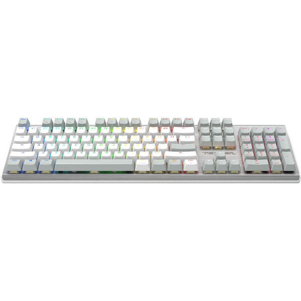 Клавиатура A4Tech Fstyler FS100 Neon (серебристый/серый)