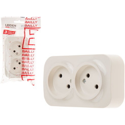 Розетка Leiden Electric Bailly 806026 (бежевый)