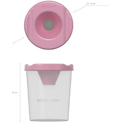 Стакан-непроливайка Erich Krause Pastel 58677