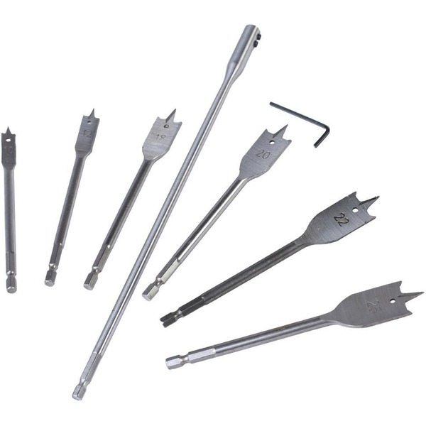 Набор сверел по дереву перовых PATRIOT 815010197 (10-25мм)