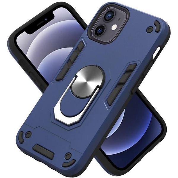 Бампер Bingo Warrior для Apple iPhone 12 mini (синий)