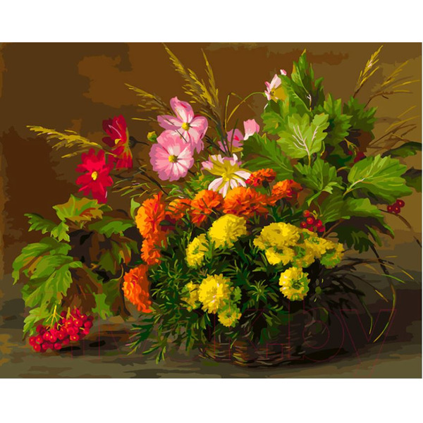 Картина по номерам БЕЛОСНЕЖКА Дыхание осени 307-AB