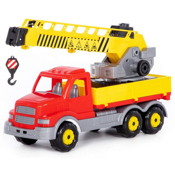 Автомобиль с краном Полесье Сталкер автомобиль-кран с поворотной платформой 56511