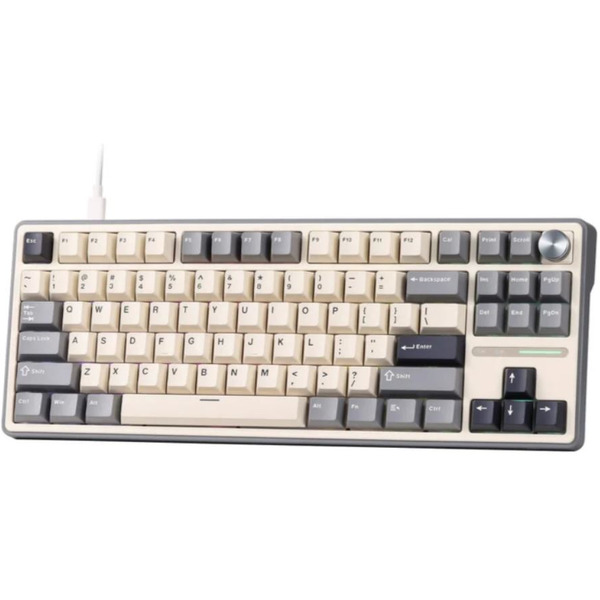 Клавиатура Royal Kludge RK R87 Pro Half Grey (Brown switch)