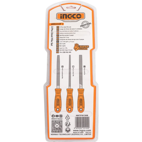 Набор рашпилей INGCO HKTFS1308