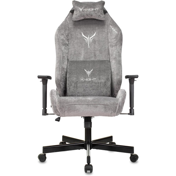 Кресло игровое Knight N1 Fabric Light-19 (1626370) серый