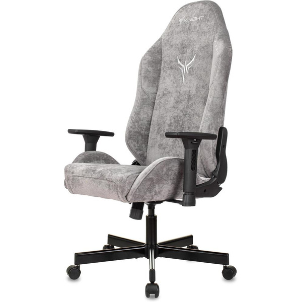 Кресло игровое Knight N1 Fabric Light-19 (1626370) серый