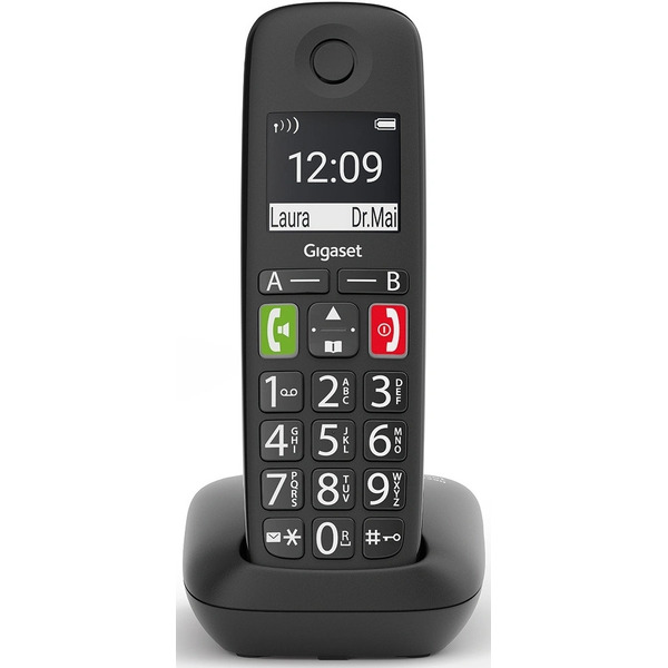 Радиотелефон Gigaset E290 (черный)