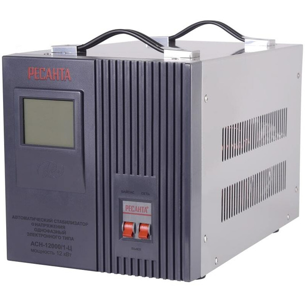 Стабилизатор напряжения Ресанта АСН-12000/1-Ц (63/6/10)