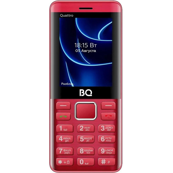 Мобильный телефон BQ Quattro BQ-2453 (красный)