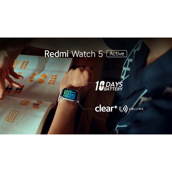 Смарт-часы Xiaomi Redmi Watch 5 Active Midnight Black (BHR8784GL/M2351W1)