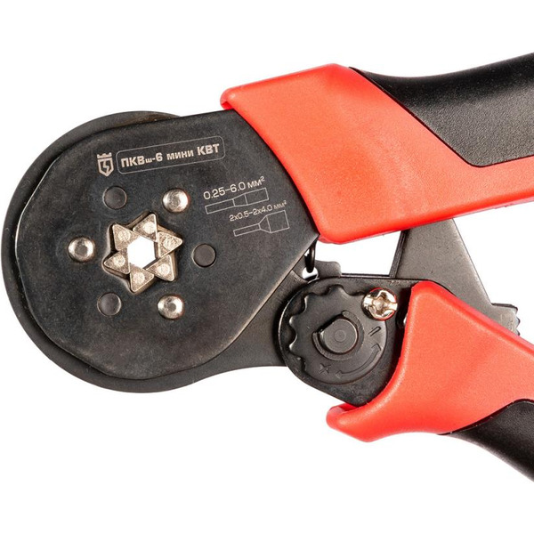 Пресс-клещи КВТ ПРОФИ ПКВш-6 мини 74593