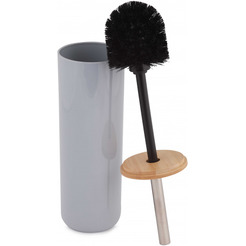 Ершик для унитаза Альтернатива Бамбук М8066 (серый)