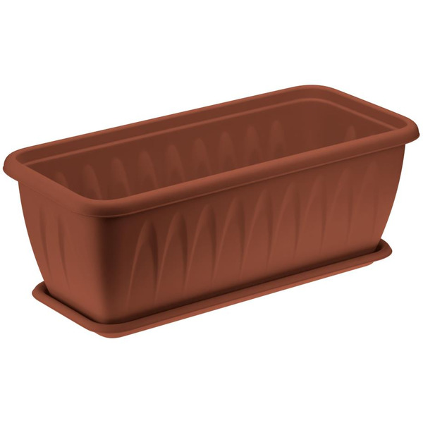 Балконный ящик IDEA Алиция М3214 (терракотовый)