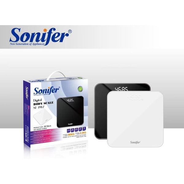 Напольные весы Sonifer SF-1907 (белый)