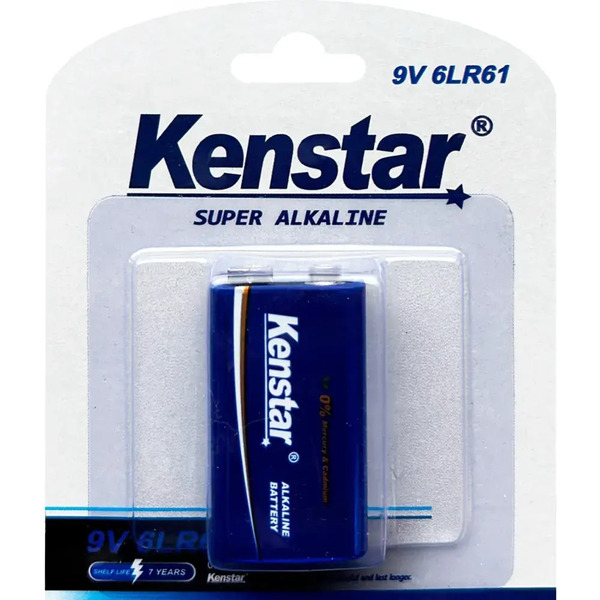Батарейка KENSTAR KS-6LR61-BL1/Крона BL-1