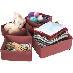 Набор коробок для хранения вещей Рыжий кот, арт.M312510, 4шт.