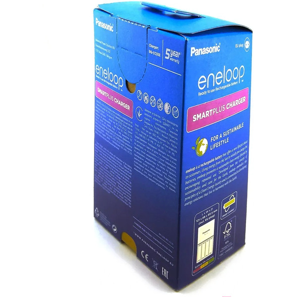 Зарядное устройство Panasonic BQ-CC55E (белый)