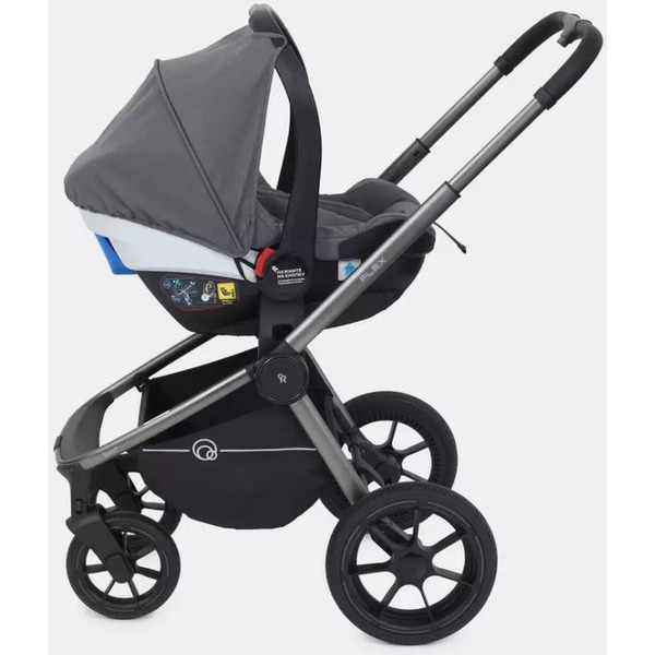 Детская универсальная коляска Rant Flex Pro 3 в 1 2023 / RA075 (Grey)