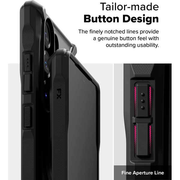 Чехол Ringke FUSION X MAGNETIC для Galaxy S25 Ultra BLACK