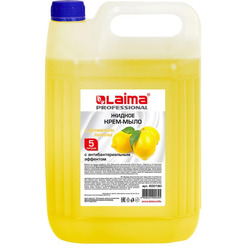 Мыло-крем жидкое LAIMA PROFESSIONAL Лимон 600190 5л