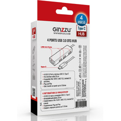 USB-хаб Ginzzu GR-518UB