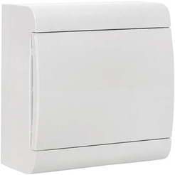 Щит распределительный EKF ЩРН-П-8 Basic (белая дверца)