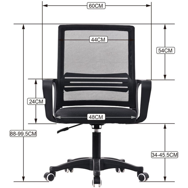 Офисное кресло BYROOM Office Sub черный (DC155-B)