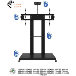 Подставка для теле- и радиоаппаратуры МСТ-3-Г