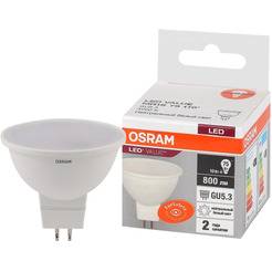 Светодиодная лампа OSRAM LVMR1675 10SW/840 230V GU5.3 10X1