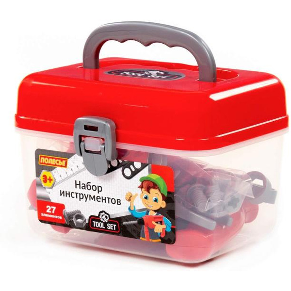 Набор инструментов Полесье №27 (25 элементов) 92410