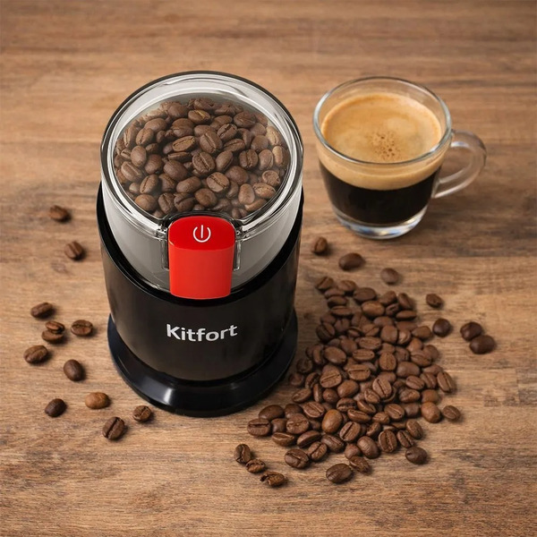 Кофемолка Kitfort КТ-7556