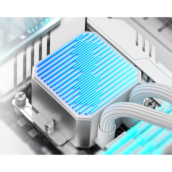Система жидкостного охлаждения для процессора ID-Cooling DX360 Max White