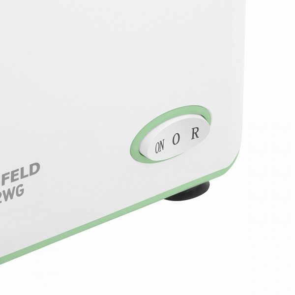 Мясорубка MAUNFELD MF-232WG (белый/зеленый)