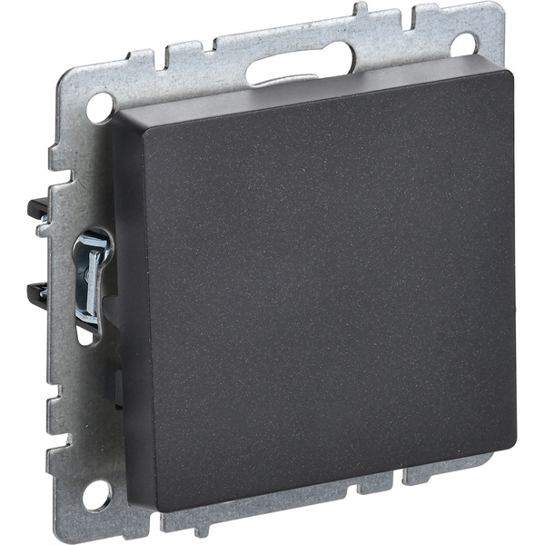 Выключатель проходной IEK Brite ВС10-1-6-БрЧ