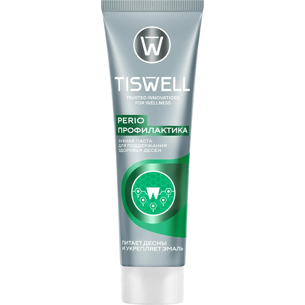 Зубная паста TISWELL Троксерутин и гиалурон для чувствительных десен, 110 г