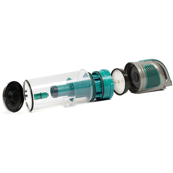 Пылесос KITFORT КТ-521-3 серо-зеленый