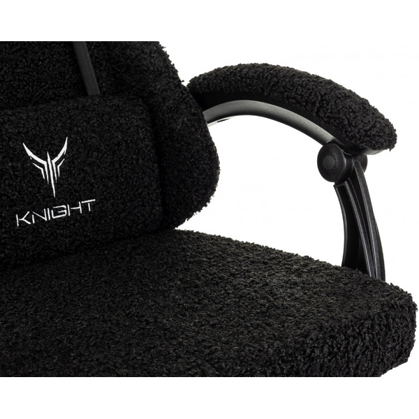 Игровое кресло Knight Lord/F (черный экомех)