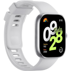 Смарт-часы XIAOMI Redmi Watch 4 (BHR7848GL/M2315W1) серебристый/серый