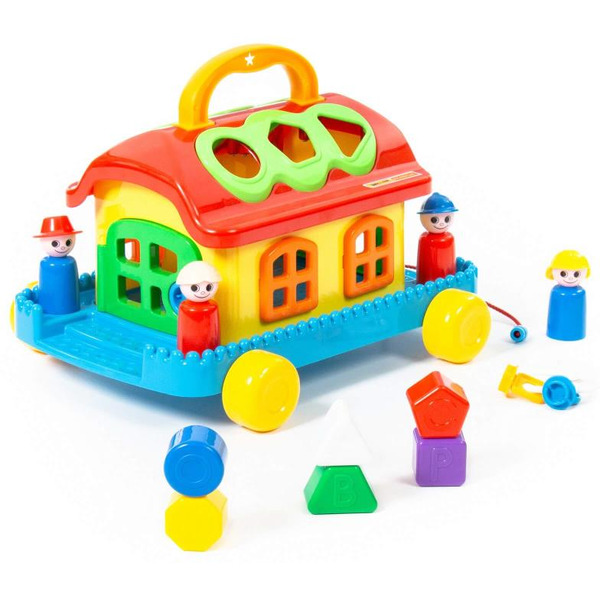 Сказочный домик на колёсиках Полесье 48769