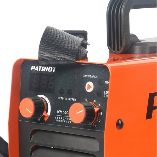 Сварочный инвертор Patriot WM 160AT MMA