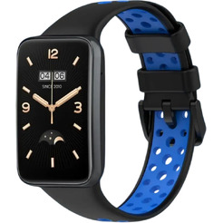 Ремешок для умных часов Bingo Sport для Xiaomi Smart Band 7 Pro (черный/синий)