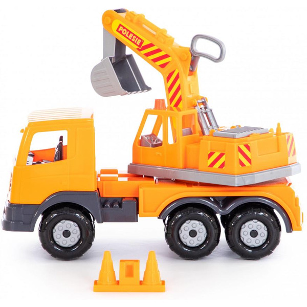 Автомобиль-экскаватор Полесье Престиж 76540