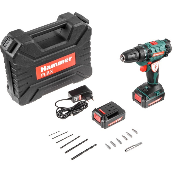 Шуруповерт аккумуляторный Hammer Flex ACD120Li 583431